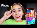 We tried the smallest iphone in the world shocking  jancy family