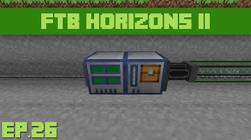 FTB Horizons Daybreaker : Ep.26 - Automatic Sorting RFTools Storage System
