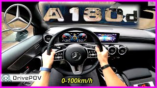 Mercedes-Benz A 180d W177 2020 | 116HP-260NM | POV TEST DRIVE, POV ACCELERATION, REVIEW | #DrivePOV