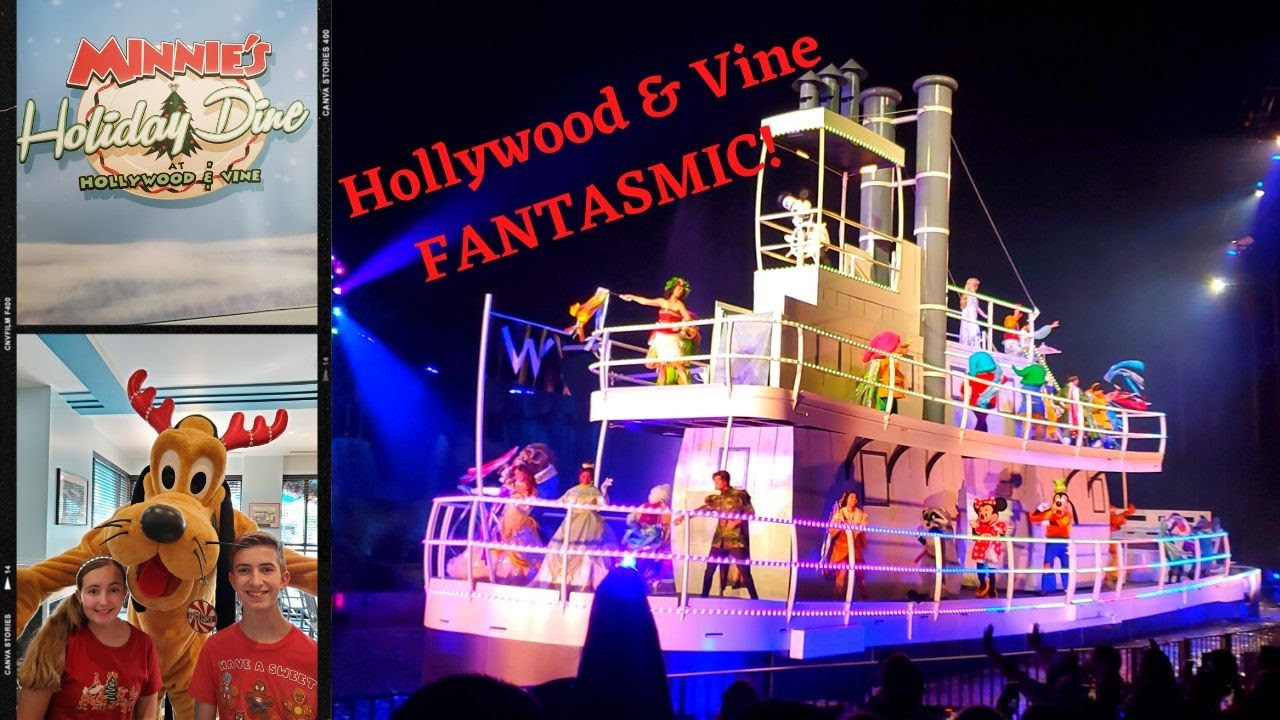 Minnie's Seasonal Dine at Hollywood & Vine! Disney's Hollywood Studios