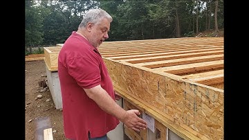 Header in the Floor Framing