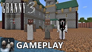 GRANNY 3 GAMEPLAY IN MINECRAFT