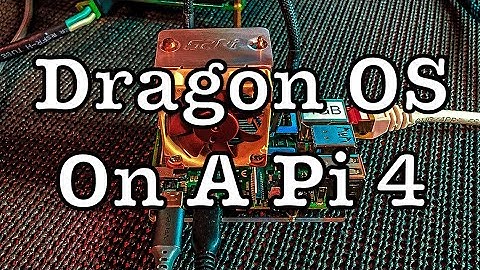 Raspberry Pi 4 Running Dragon OS  | SDR++ | GQRX | SDR Trunk | RTL SDR