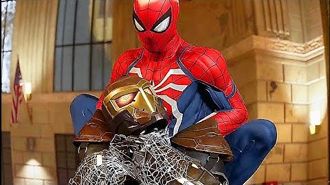 Spider-Man PS4 - Shocker#2 Boss Fight (No Damage) on Ultimate Difficulty