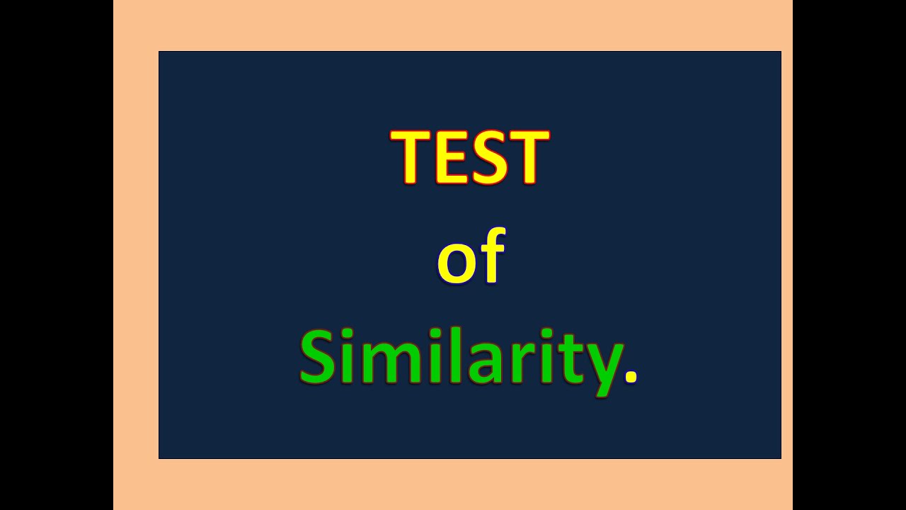 similarity test for essay