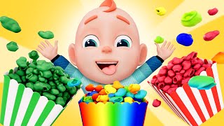 This Is Popcorn 🍿 - Color Song + Hide and Seek | Rosoo Candy Kids Songs