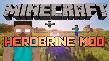 Minecraft - Minecraft HEROBRINE Mod | HIM is Back! (1.6.2)