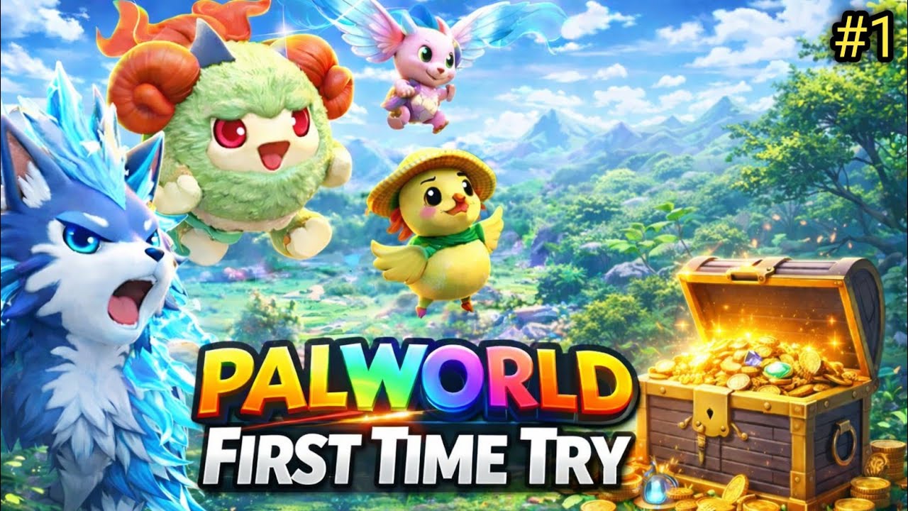 PALWORLD FIRST TIME Try ! 😲 | MY FIRST GAMEPLAY 