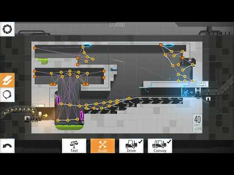 BC PORTAL LVL 40 | BRIDGE CONSTRUCTOR PORTAL LEVEL 40 | TRICKY ZERO | NEW ANDROID GAME 2018