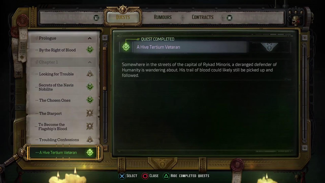 Warhammer 40k rogue trader psyker walkthrough