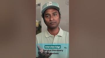 Microservice Architecture 🔑 Key Component #3 – Service Discovery #softwareengineering #interviewprep