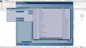 How to change  prompts in Advance Steel Database