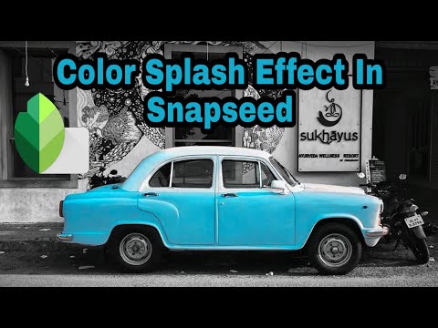 Color Splash In Snapseed || Selective Color In Snapseed || Snapseed Tutorial ||