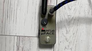 mt'Lab μFace (マイクロフェイス) ファズ9V電池内蔵可 mt'Lab“μFace” : 【○八】マルハチBlog