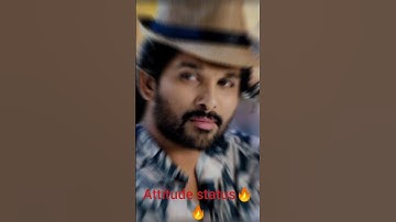 #alluarjunattitudestatus #alluarjunstatus #attitudestatus #alluarjun