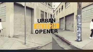 #85 | Free Template Here | Urban Glitch Showreel | New After Effects Template | Template Hub