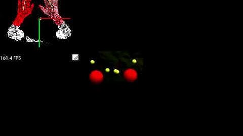 Kinect finger and hand interaction with PCL / OpenGL