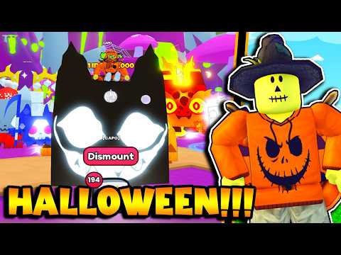 I'M BACK IN PET SIMULATOR 99 FOR HALLOWEEN!!! (Roblox)