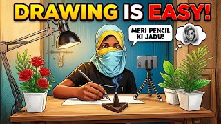 Aaj aapko main dikhne wala hun apna drawing setup 😱😱