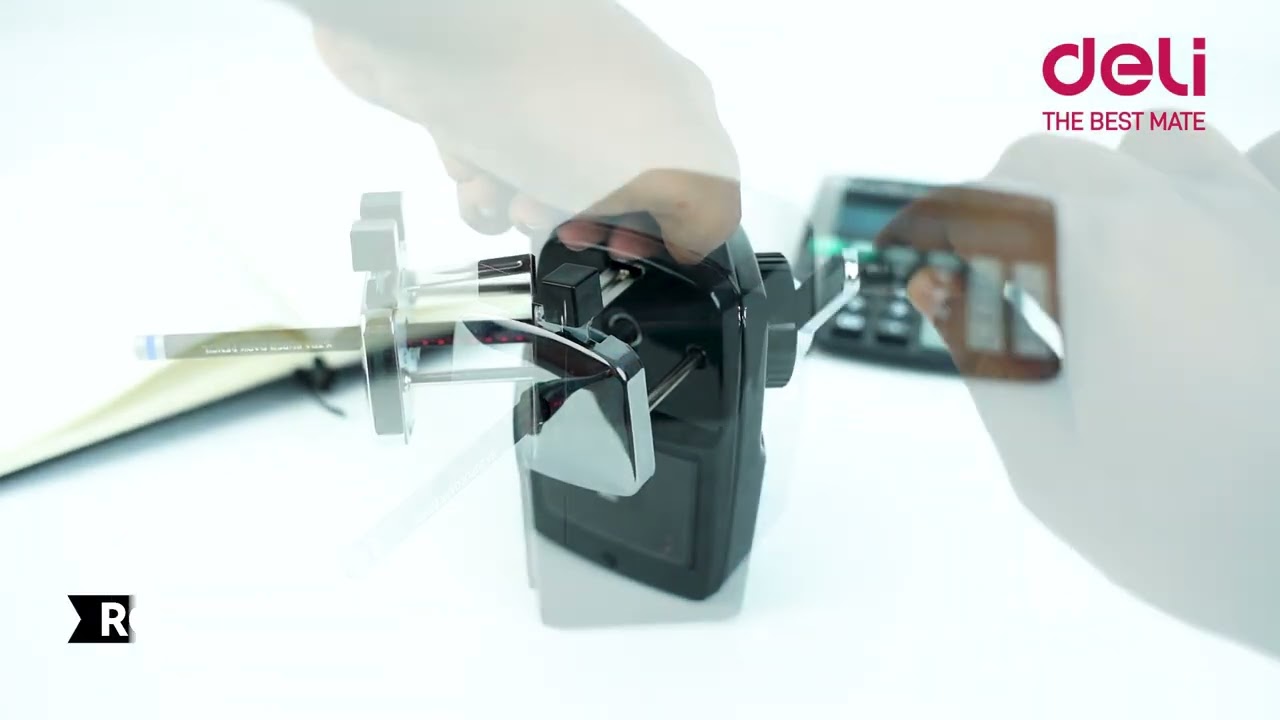 Deli Rotary Pencil Sharpener Machine Stationery | Auto Feed Automatic Sharpener | W0620