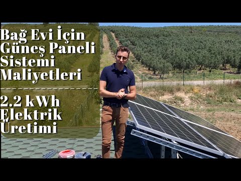 Bağ Evi için 2,7 Kw Güneş Paneli Elektrik Üretim Fiyatları Nasıl ? Doğru Montaj Nasıl Yapılmalıdır ?