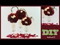 DIY Tall Romantic Rose Wedding Centerpiece | Dollar Tree Vase Hack | DIY Tutorial