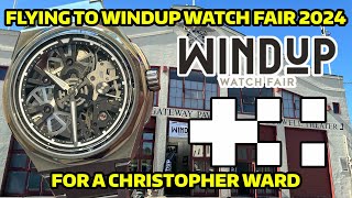 I tried on Christopher Ward’s Bel Canto and Twelve X Titanium at WindUp Watch Fair
