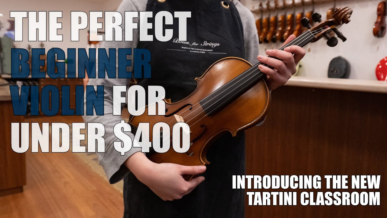 The perfect beginner violin? All NEW Tartini Classroom Violin - YouTube