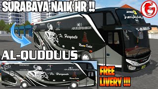 FREE LIVERY BUS PO HARYANTO AL-QUDDUUS JB3 NO MOD!!! | BUSSID #14
