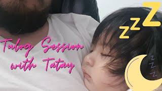 Adorable baby knocked out sa Lullaby na 