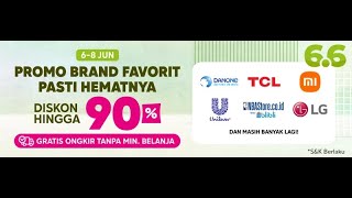 Blibli 6.6 Brand Lineups Compilation