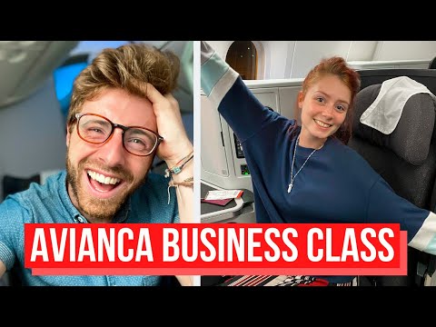 WE HAD TO LEAVE COLOMBIA - Avianca Business Class B787 (Bogotá to London AV120)