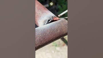 Cách Hàn Ống Tròn Của Thợ Cơ Khí Chuyên Nghiệp  #inoxtandat #inox #shorts #thinhhanh