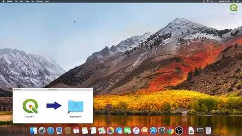 How to download and install QGIS 3.14 on MacOS