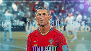 Cristiano Ronaldo X Blue Lock / L'Étoile D'afrique 🕺💙「AMV/EDIT」