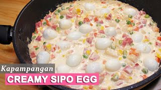 THE BEST SIPO EGG | CREAMY SIPO EGG | HUNGRY MOM COOKING