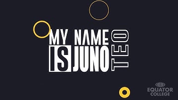 Creative Resume by Teo Wei Chuan | Graphic & Multimedia Design | Equator College