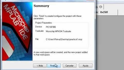 tutorial como programar pics. part1. configurando MPlab