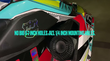 Wet jet Performance RTG 8sound system Seadoo Spark overview. The absolute best spark sound system