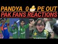 EARLY CELEBRATION BY PAK FANS┃HARDIK PANDYA OUT ON DUCK (O)