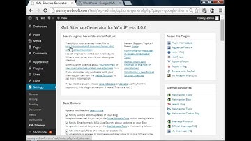 WordPress Google XML Sitemaps Installation
