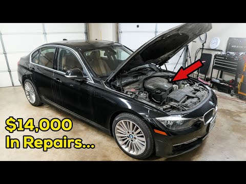 All BMWs Get Mechanically Totaled.  This is One.  Saving It!