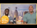 Exclusive: The Rock & Kevin Hart Discuss Oscars Slap & New Movie DC League of Super-Pets | GMB