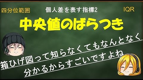 5．中央値のばらつき（最小値、最大値、四分位範囲、IQR）