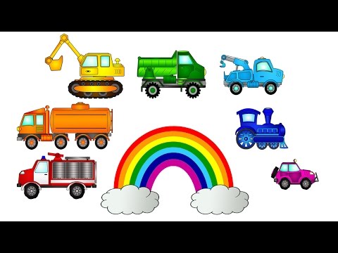 Eğitici çizgi Film - Renkler Ve Arabalar - Okul öncesi Eğitim