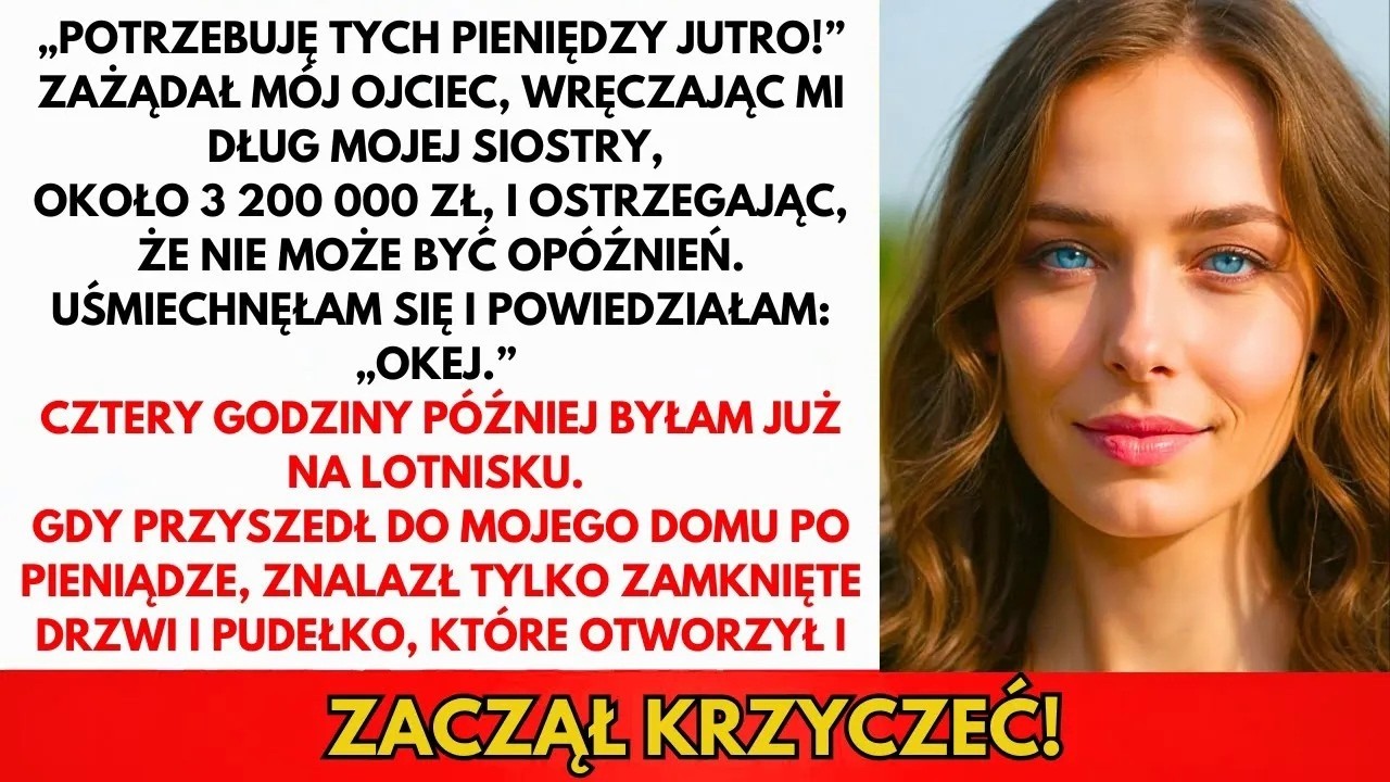 Ojciec Zażądał Żebym Spłaciła Dług Siostry  Więc Zniknęłam Bez Ostrzeżenia