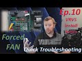 Forced Fan ON &amp; Resetting Addresses on Daikin VRVS (Quick Troubleshooting) | VRVS Startup 11-19-2021