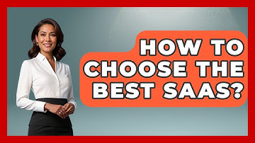How To Choose The Best SaaS? | The SaaS Pros Breakdown News
