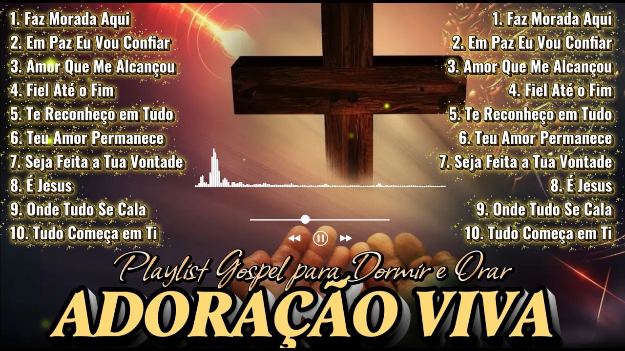 Músicas Gospel para Dormir com Deus 🙏✨ Adoração Noturna que Acalma o Coração