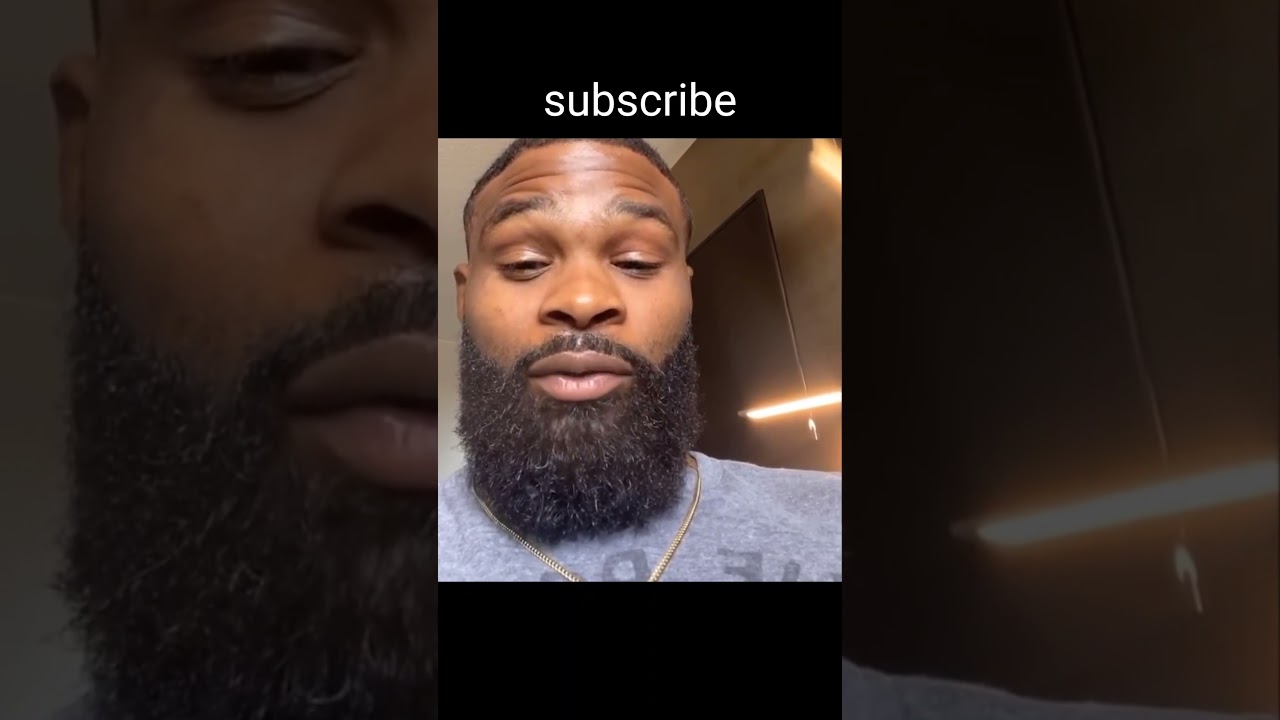 Tyron Woodley got the I love Jake Paul tattoo 